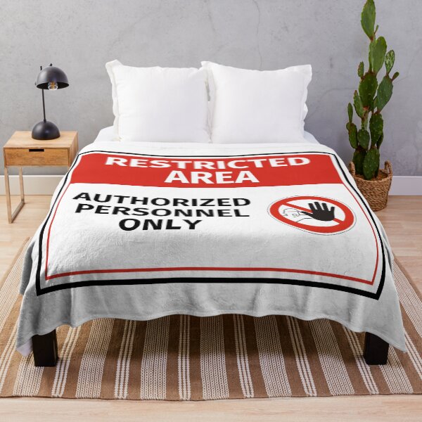 Item preview, Authorized Personnel Only - Restricted Area Sign designed and sold by lachataigne.