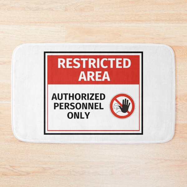 Item preview, Authorized Personnel Only - Restricted Area Sign designed and sold by lachataigne.