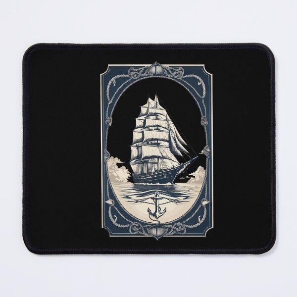 Item preview, Maritime Sailing Ship Adventure Romance designed and sold by LuminOrb.