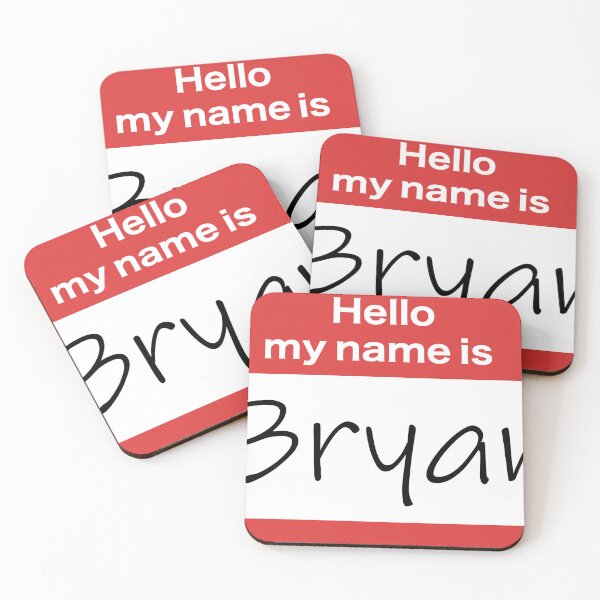 Item preview, Bryan Nametag designed and sold by Bonemeal577.