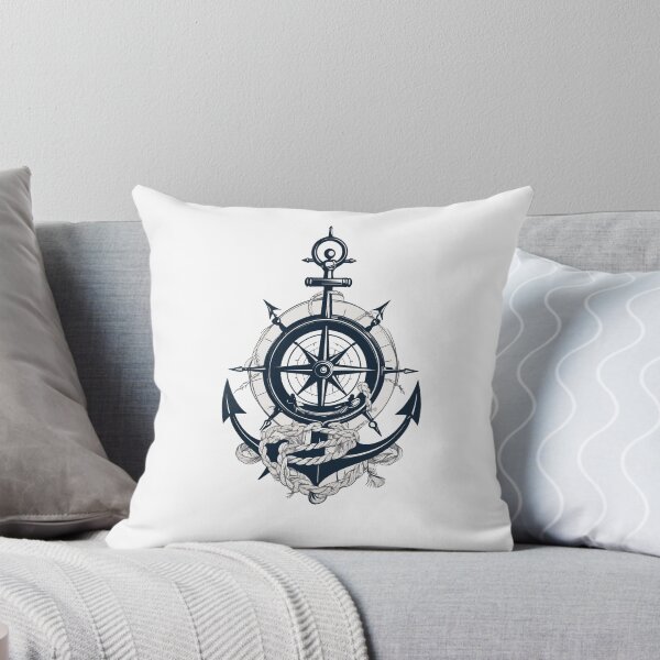 Item preview, Captain Steering Wheel Anchor Sailboat Adventure designed and sold by LuminOrb.