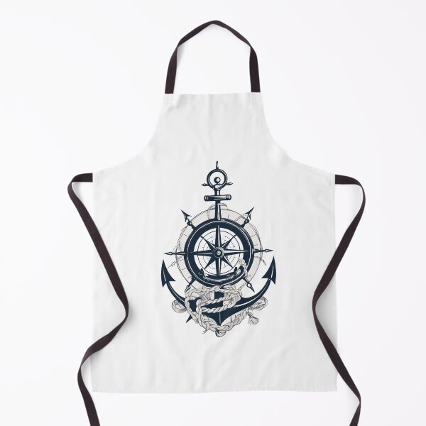 Item preview, Captain Steering Wheel Anchor Sailboat Adventure designed and sold by LuminOrb.