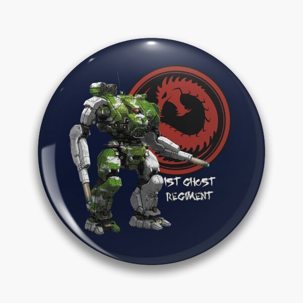 Item preview, Battletech - 1st Ghost Regiment   designed and sold by OctopusDL.