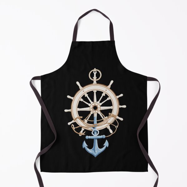 Item preview, Captain Steering Wheel Anchor Sailboat Adventure designed and sold by LuminOrb.