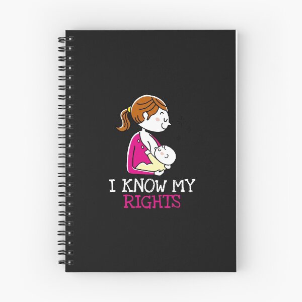 Item preview, I Know My Rights: Breastfeeding Rights Awareness designed and sold by friendlyspoon.