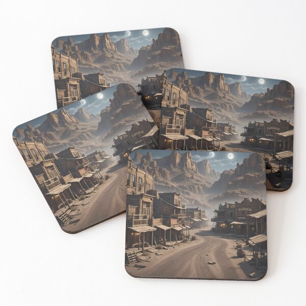 Item preview, Abandoned Wild West Town designed and sold by Rosa-Canina64.