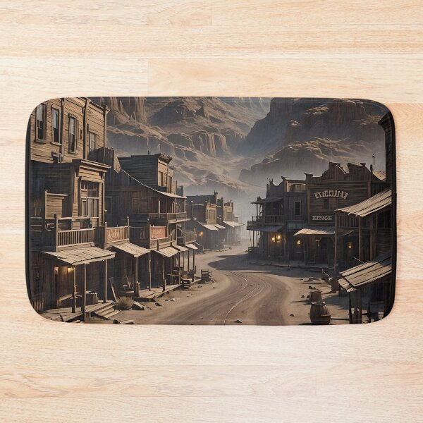 Item preview, Abandoned Wild West Town designed and sold by Rosa-Canina64.