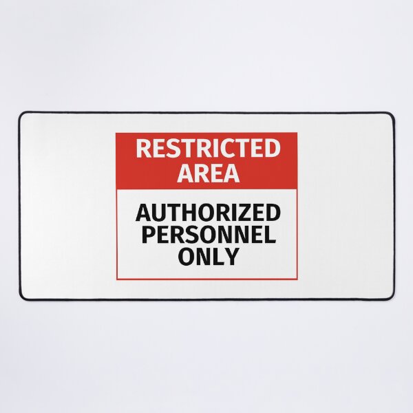 Item preview, Authorized Personnel Only - Restricted Area Sign designed and sold by lachataigne.