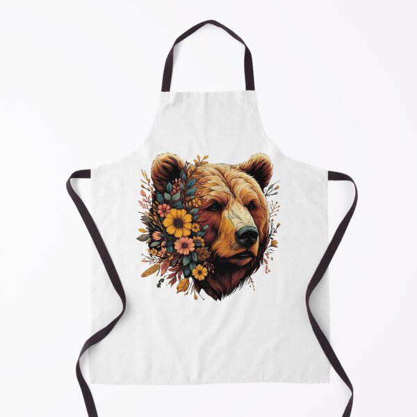 Item preview, Big and amazing floral Bear designed and sold by Chamelart.