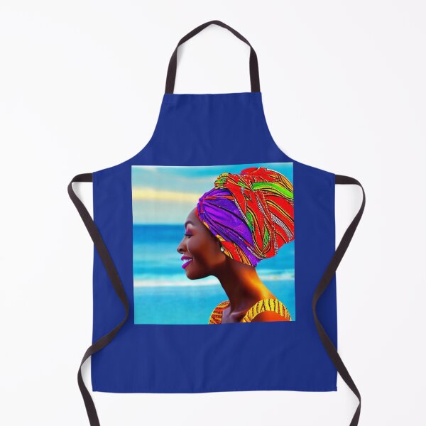 Item preview, Beautiful black woman in turban designed and sold by Natalia-Vlad.