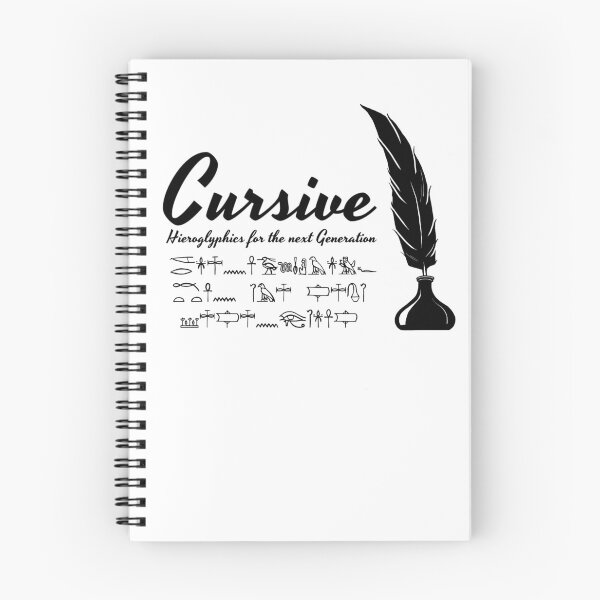 Item preview, Cursive Hieroglyphics designed and sold by Rope-a-Dope.
