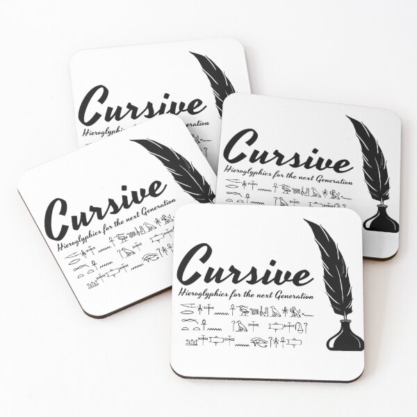 Item preview, Cursive Hieroglyphics  designed and sold by Rope-a-Dope.