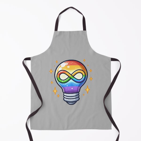 Item preview, Neurodiverse Lightbulb designed and sold by Vkinsify.