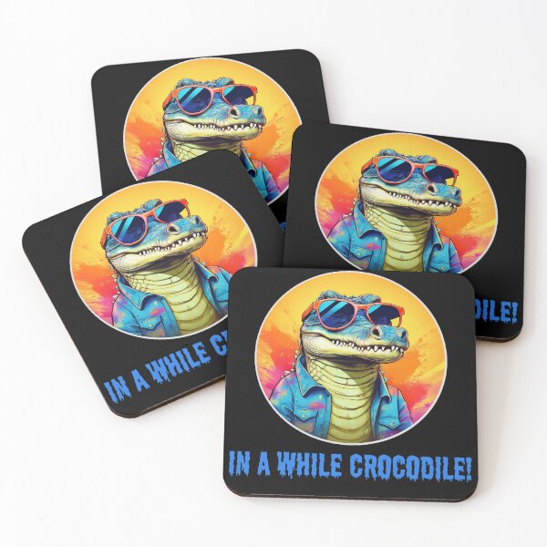 Item preview, Grafitti In a While Crocodile in Sunglasses designed and sold by Boxing Kangaroo Retail Company.