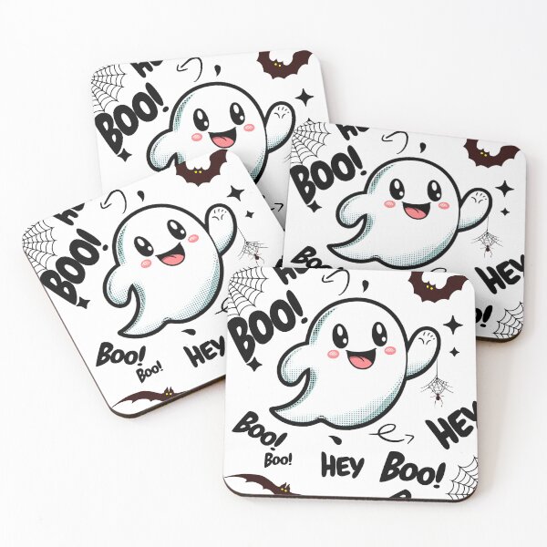 Item preview, Hey Boo, Halloween Funny Spooky Ghost designed and sold by Mac7734.
