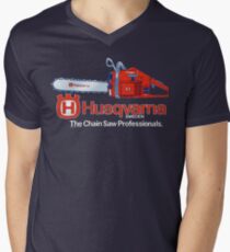 Camiseta de cuello en V Husqvarna Motosierras