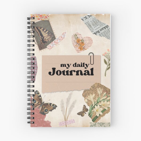 Item preview, Daily Journal Scrapbook Aesthetic designed and sold by divinedecor.