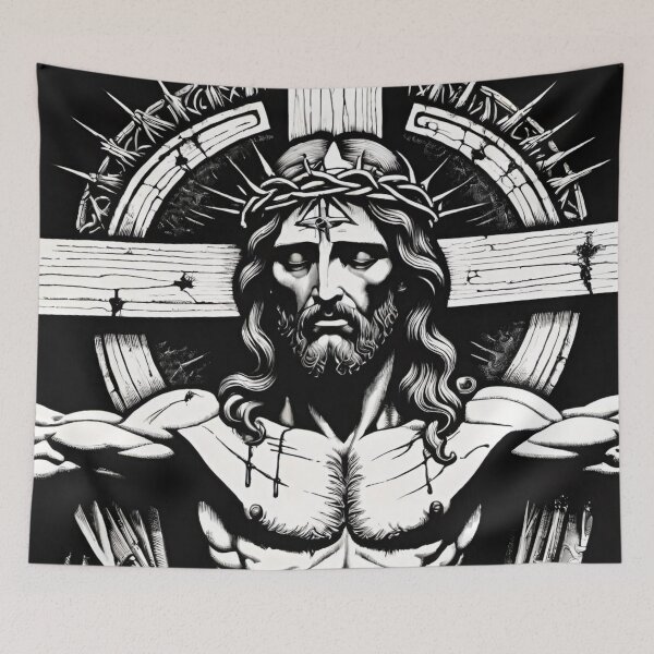 Item preview, Jesus Christ Cross | Faith And Art designed and sold by FaithAndArt.