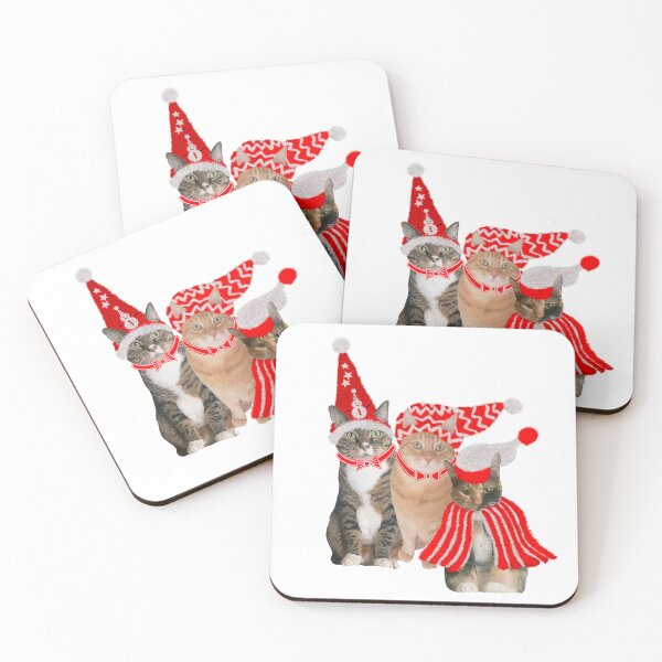 Item preview, Christmas cats!!! designed and sold by Maruly.