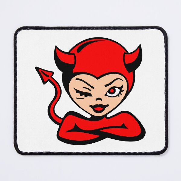 Item preview, Cute devil girl designed and sold by DMFPRINTS.