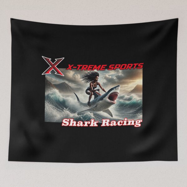 Item preview, Extreme Sports - Shark Racing designed and sold by Sunrise427.