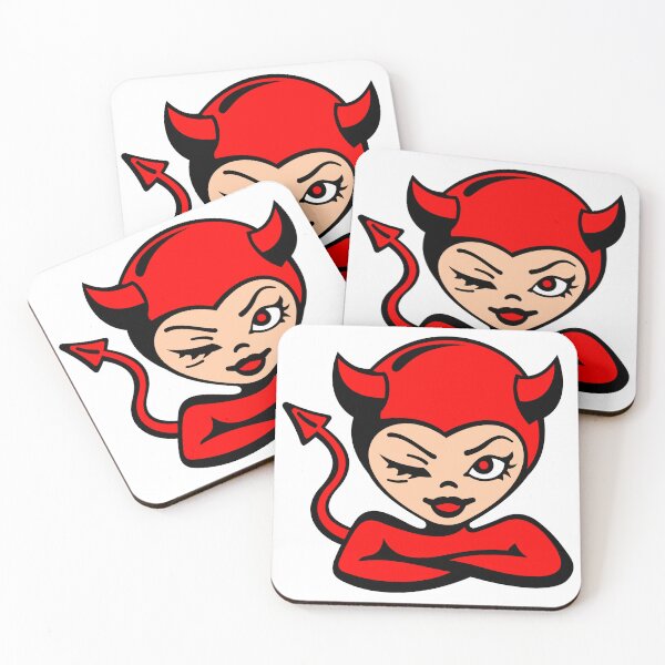Item preview, Cute devil girl designed and sold by DMFPRINTS.