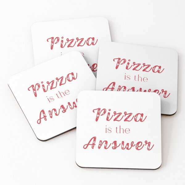 Item preview, Pizza is the Answer designed and sold by Kiki-Hes.