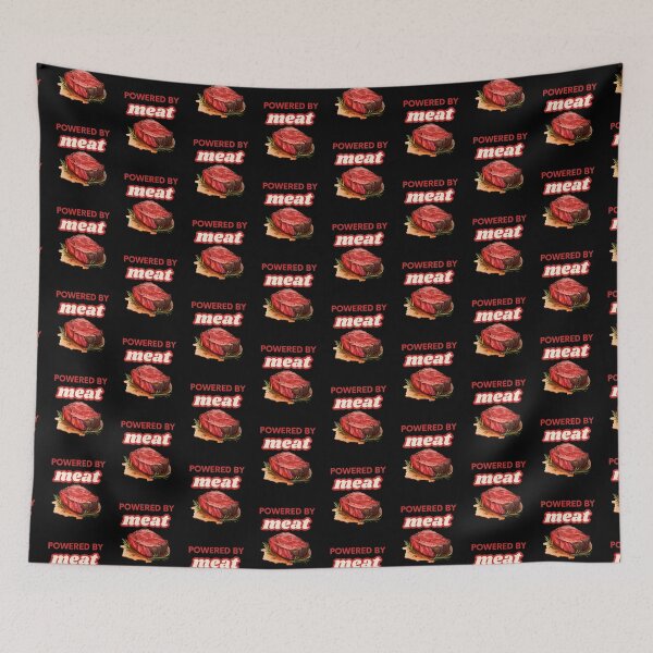 Item preview, Carnivore Enthusiast Powered by Meat Design designed and sold by MimsTees.