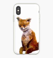 Stoned fox the Taxidermy Fox Meme iPhone Case