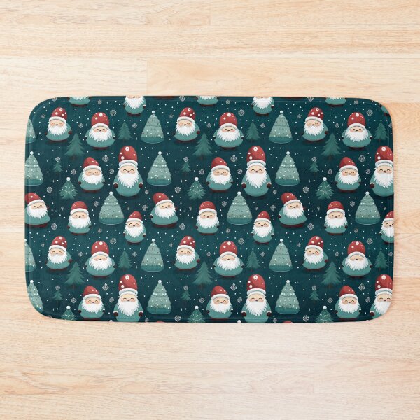 Item preview, Roly Poly Santas Pattern designed and sold by Driftwood Spirits.