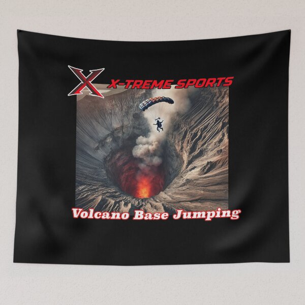 Item preview, Extreme Sports - Volcano Base Jumping designed and sold by Sunrise427.