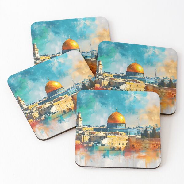 Item preview, Jerusalem Oil Painting designed and sold by Pix80Studio.