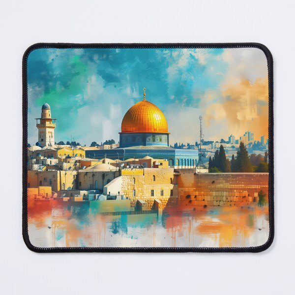 Artikelvorschau, Jerusalem-Ölgemälde entworfen und verkauft von Pix80Studio.