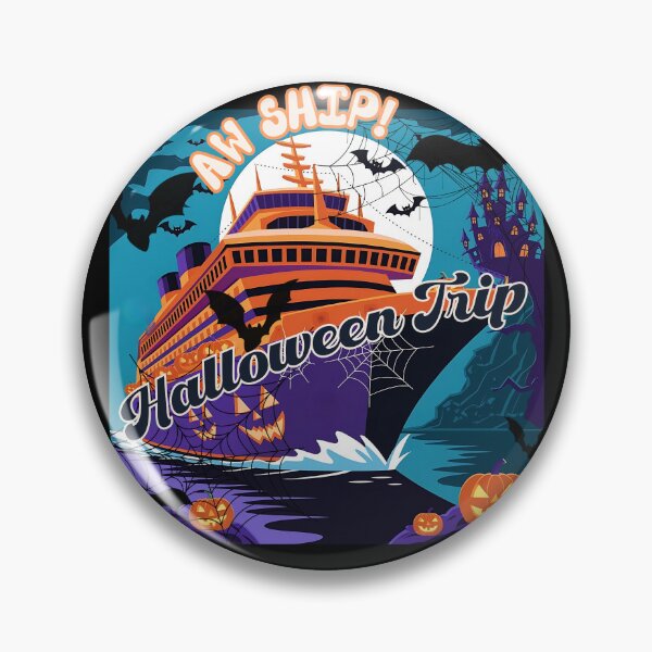 Item preview, Aw Ship Halloween Trip Family Cruising designed and sold by nanka-art.