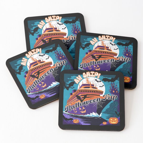 Item preview, Aw Ship Halloween Trip Family Cruising designed and sold by nanka-art.