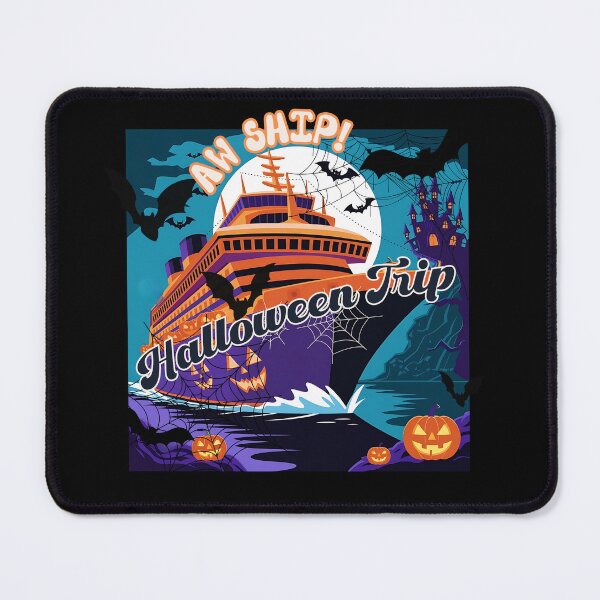Item preview, Aw Ship Halloween Trip Family Cruising designed and sold by nanka-art.