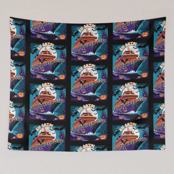 Item preview, Aw Ship Halloween Trip Family Cruising designed and sold by nanka-art.