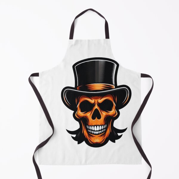 Item preview, Orange Skull In A Top Hat designed and sold by Mark Cannon.