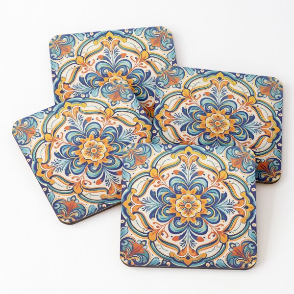 Item preview, Handcrafted Heritage: Azulejo Patterns designed and sold by Printopia  Workers.