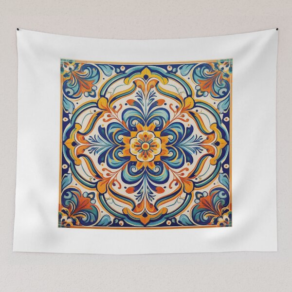 Item preview, Handcrafted Heritage: Azulejo Patterns designed and sold by Printopia  Workers.
