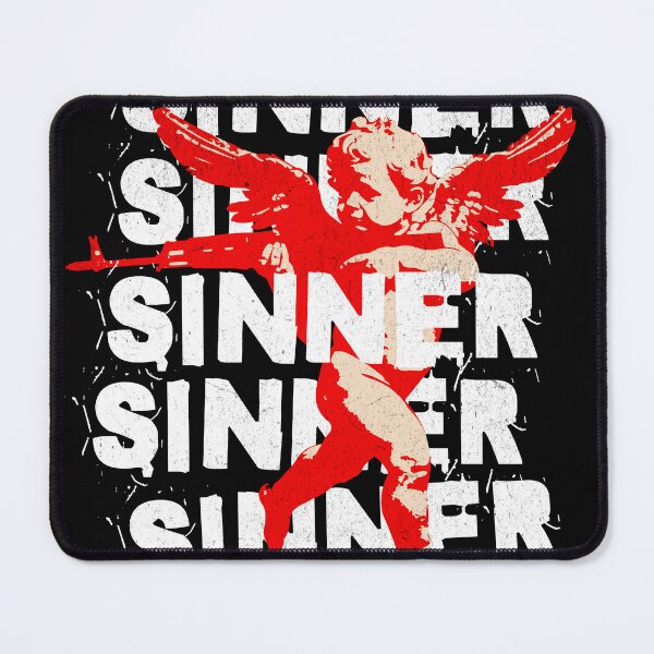 Item preview, Funny Cute Sinner Church Cupid  designed and sold by Mac7734.