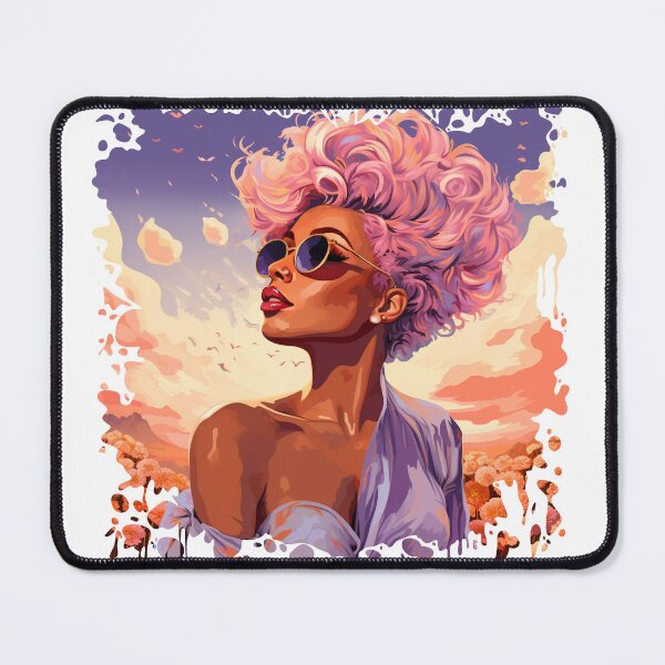 Item preview, Effortless Chic , Afro Woman designed and sold by digimart.
