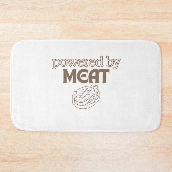 Item preview, Powered by Meat Carnivore Diet Design designed and sold by MimsTees.