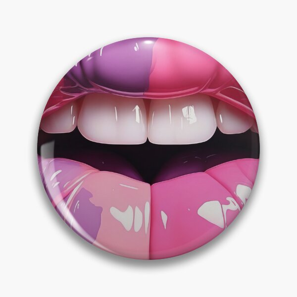 Item preview, Dripping Neon Lips designed and sold by ArtComixHaven.