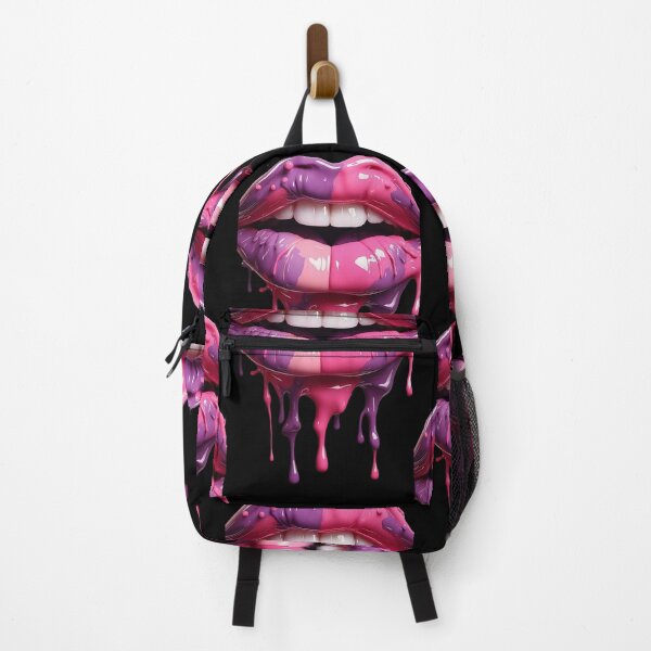 Item preview, Dripping Neon Lips designed and sold by ArtComixHaven.