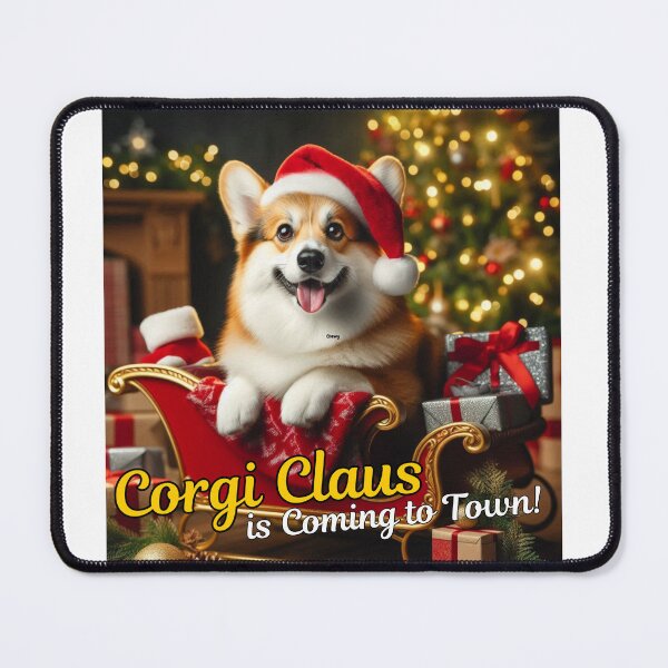 Item preview, Corgi Claus is Coming to Town designed and sold by SassiDesigns.