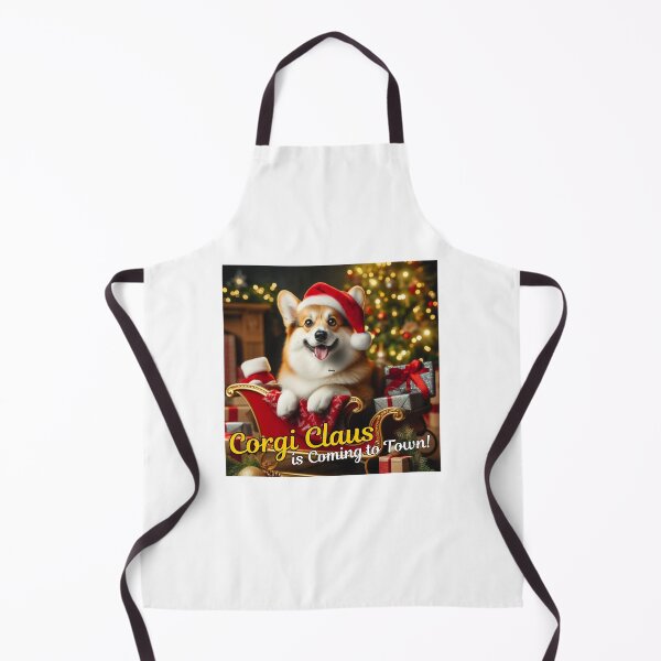 Item preview, Corgi Claus is Coming to Town designed and sold by SassiDesigns.