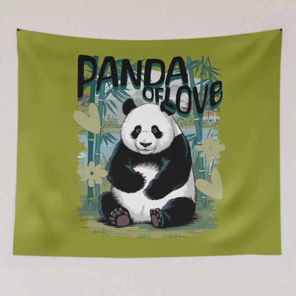 Item preview, PANDA OF LOVE - CUTE CHINESE PANDA designed and sold by justyna-s28.