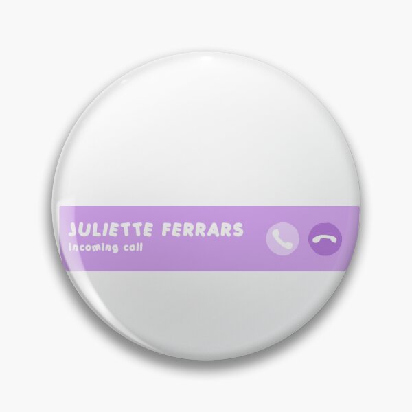 Item preview, Juliette calling notification  designed and sold by salujazz.