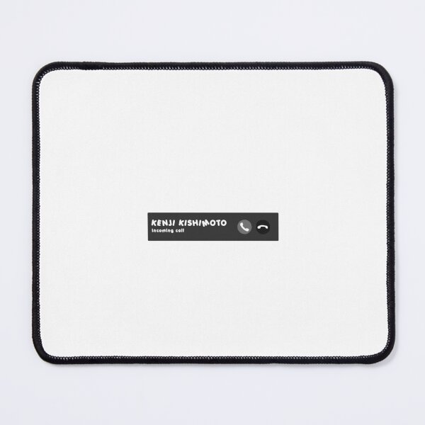 Item preview, kenji kishimoto calling notification designed and sold by salujazz.